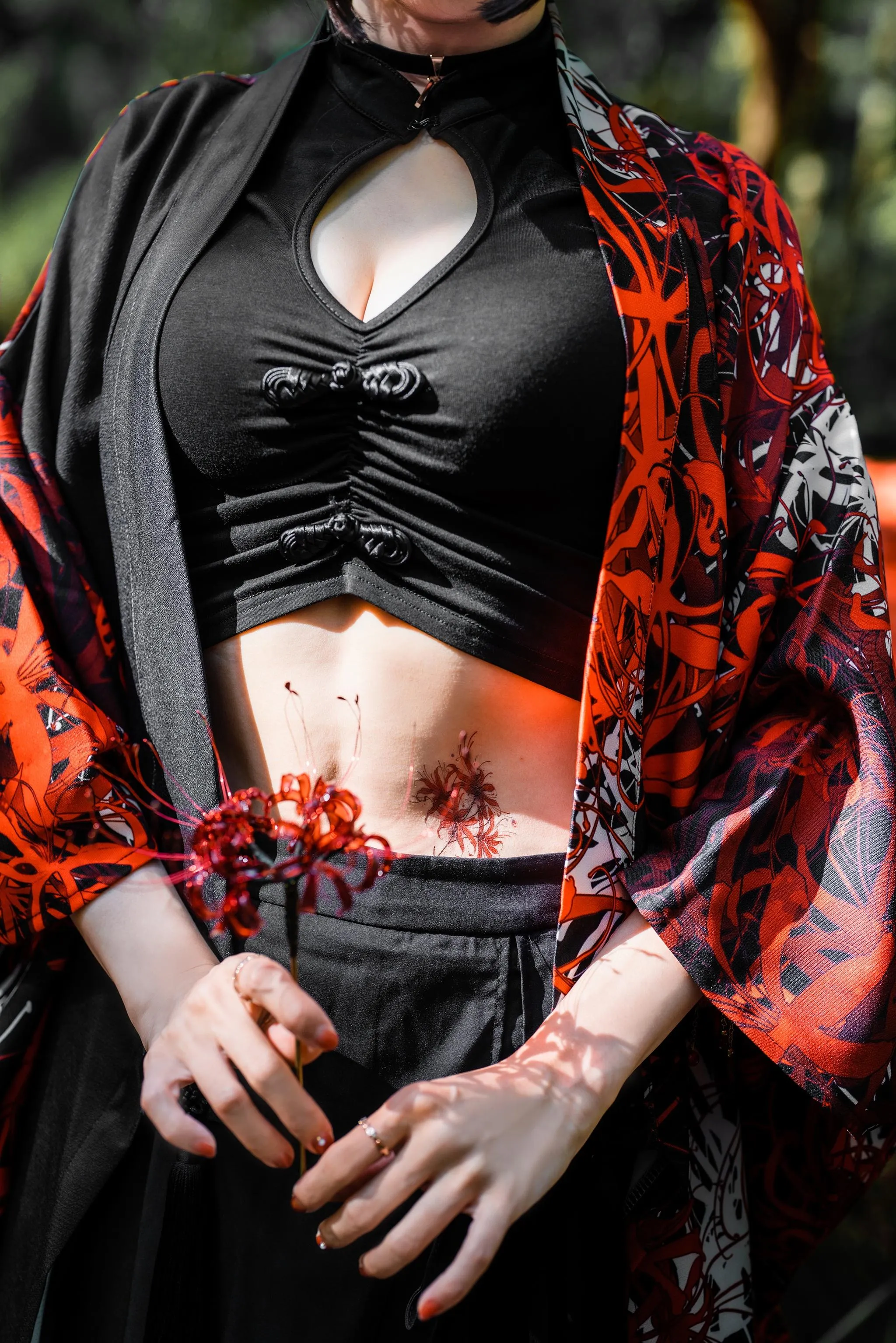 ElyEE子 – NO.129 23年10月订阅-C-Red Higanbana 殷紅彼岸 [36P]插图